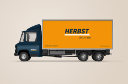 Herbst Transporte Logodesign peli design Nürnberg Rebranding Corporate Design Corporate Identity